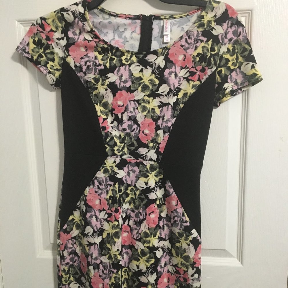 Floral Bodycon Dress